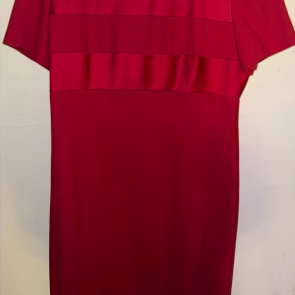 Talbots Vibrant Red Dress
